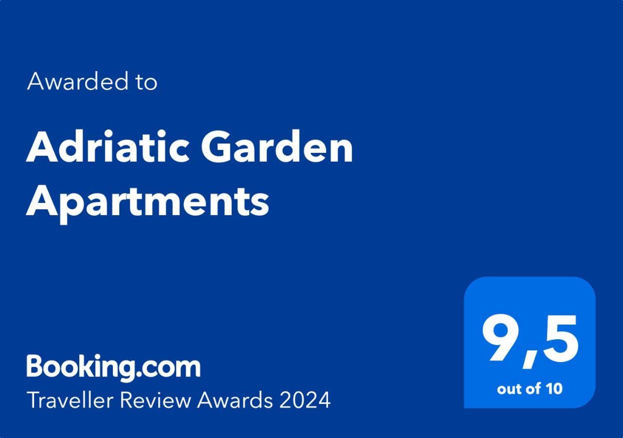 Adriatic Garden Apartments 오크루그고른지 외부 사진